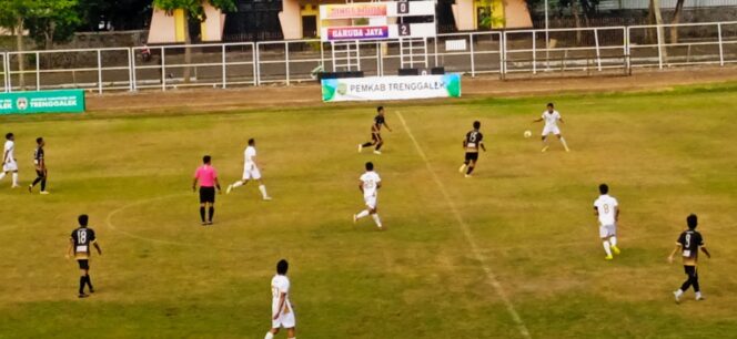 
Trenggalek Soccer League : Hujan Gol, Garuda Jaya Lumat Singa Muda 7-1