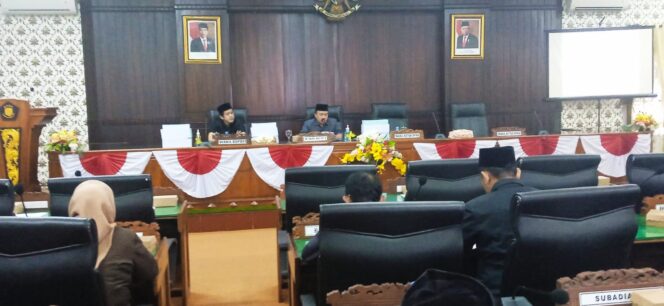 
DRPD Trenggalek Gelar Rapat Paripurna Pertanggungjawaban Bupati untuk APBD 2022