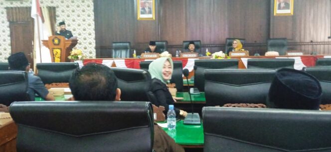 
DPRD Trenggalek Gelar Paripurna Pandangan Umum Fraksi untuk LPj Bupati 2022