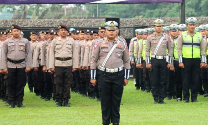
Jelang Pengesahan Warga Pencak Silat, Polres Blitar Siagakan Ribuan Personel
