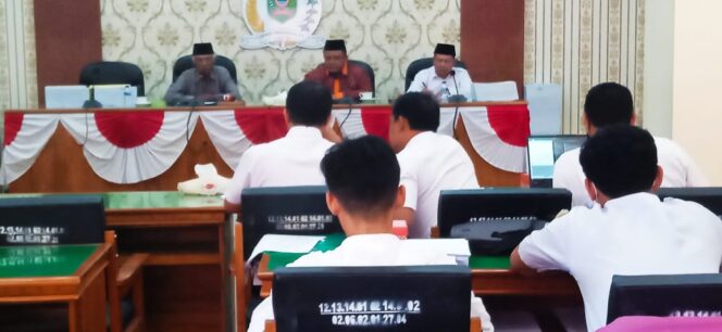 
Komisi I DPRD Trenggalek Gelar Raker Bersama Eksekutif Terkait KUPA PPAS 2023 