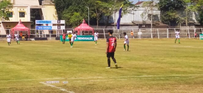 
Sepak Bola Pra Porprov Trenggalek Jatim 2023 : Surabaya Bungkam Ponorogo 2-0
