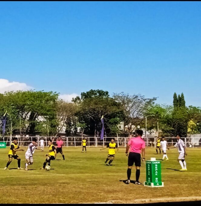 
Sepak Bola Pra Porprov 2023 : Trenggalek Pesta Gol, Hajar Magetan dengan Setengah Lusin Gol 