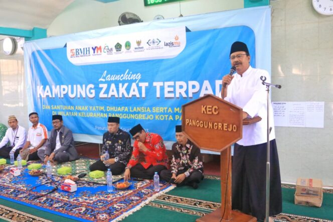 
Launching Kampung Zakat, Gus Ipul Harap Bisa Bantu Kesejahteraan Rakyat