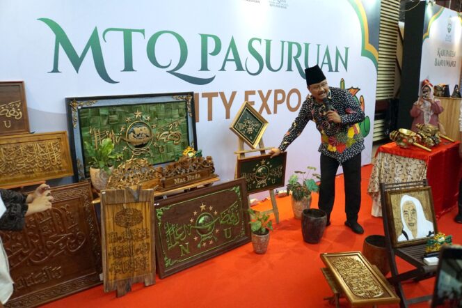 
Semarak MTQ ke-30 Jatim, Gus Ipul Buka MTQ Pasuruan City Expo 