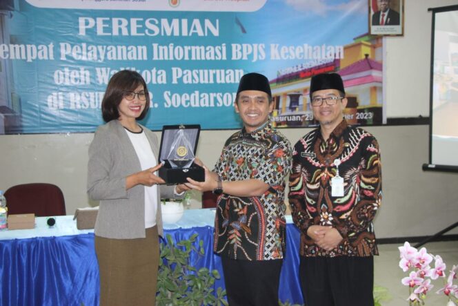 
Resmikan Loket Pelayanan BPJS Kesehatan di Rumah Sakit Purut, Begini Harapan Mas Adi