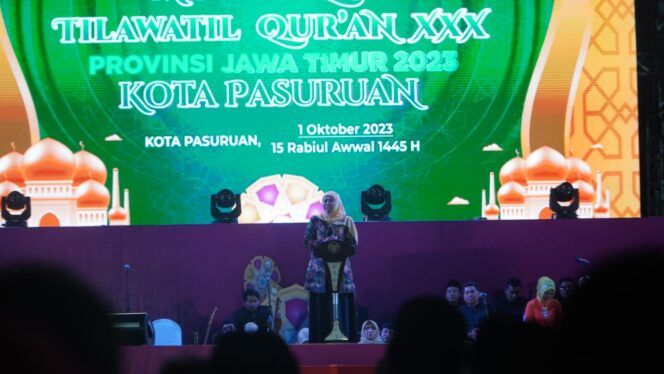 
Gubernur Jawa Timur Apresiasi Pembukaan MTQ Jatim ke XXX Kota Pasuruan