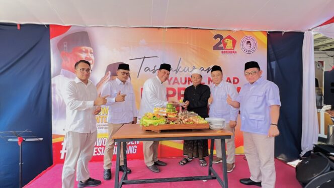 
Pesan Perkuat Ketahanan Pangan dalam Syukuran HUT Prabowo