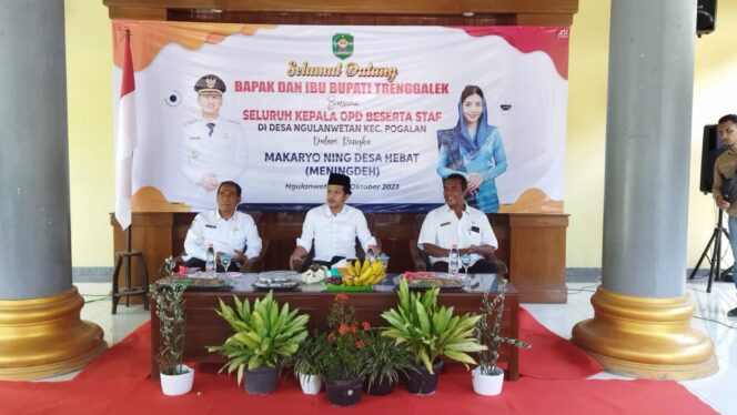 
Wabup Trenggalek Hadiri ‘Mening Deh’ di Desa Ngulanwetan