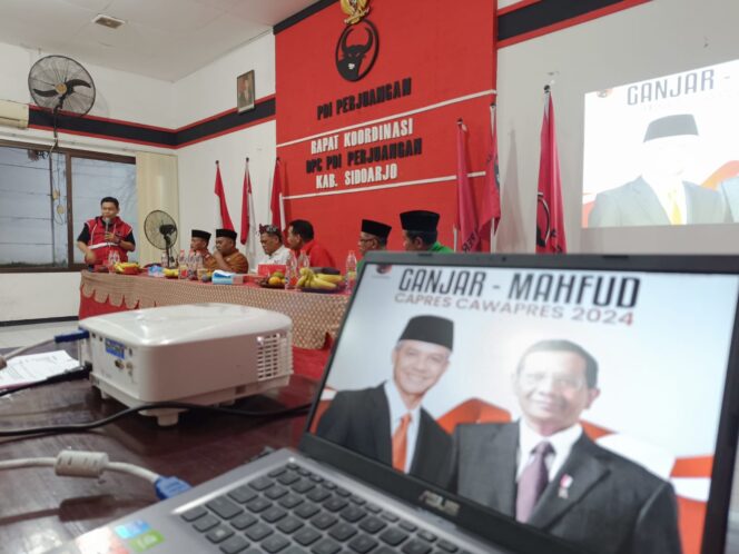 
PDI-P Sidoarjo Koordinasi Bersama Partai Koalisi Ganjar-Mahfud