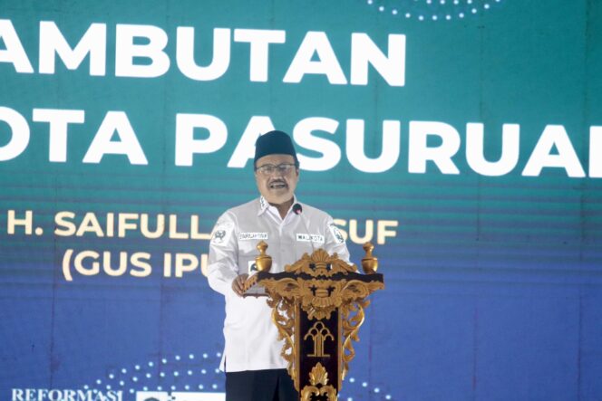 
Begini Pesan Gus Ipul Saat Pisah Sambut Kepala Lapas IIB Pasuruan