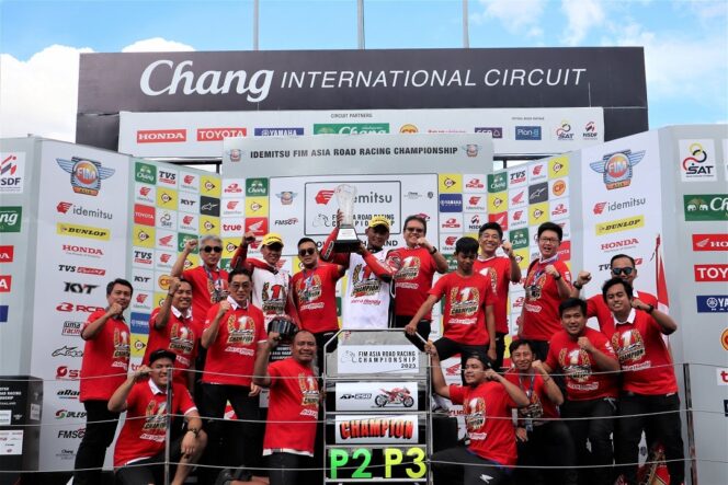 
CBR250RR Bawa Rheza Juara AP250, Pebalap Astra Honda Rajai Balap Asia