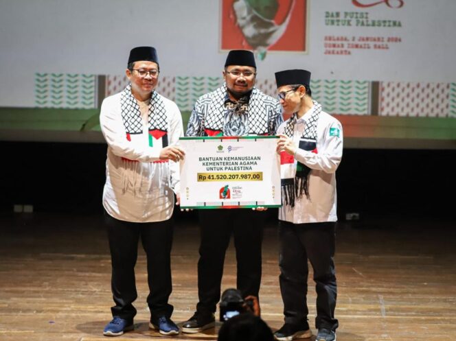 
Peringati HAB ke-78, Kemenag Salurkan Bantuan untuk Palestina Rp 44,8 M