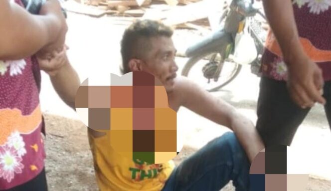 
Bak Film Laga, Maling Motor di Winongan Duel dengan Korban hingga Diamuk Warga