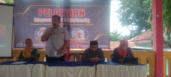 
Pelaku IKM dan UKM di Pasuruan Antusias Ikuti Pelatihan Entrepreneur Mindset dan Digital Marketing