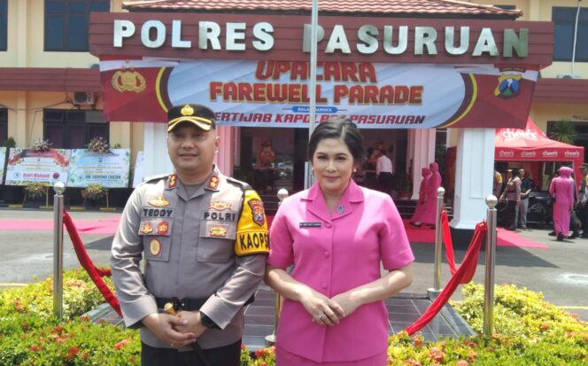 
Resmi Jabat Kapolres Pasuruan, AKBP Teddy: Agenda Pertama Siap Sukseskan Pelaksanaan Pemilu 2024
