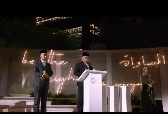 
NU Terima Zayed Award, Gus Yahya Paparkan Konsep Ukhuwah KH Ahmad Shiddiq