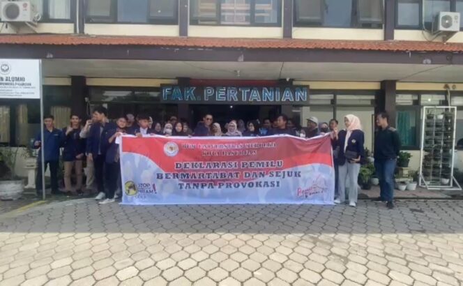 
Rektor Unmer Pasuruan Pimpin Langsung Deklarasi Pemilu Damai