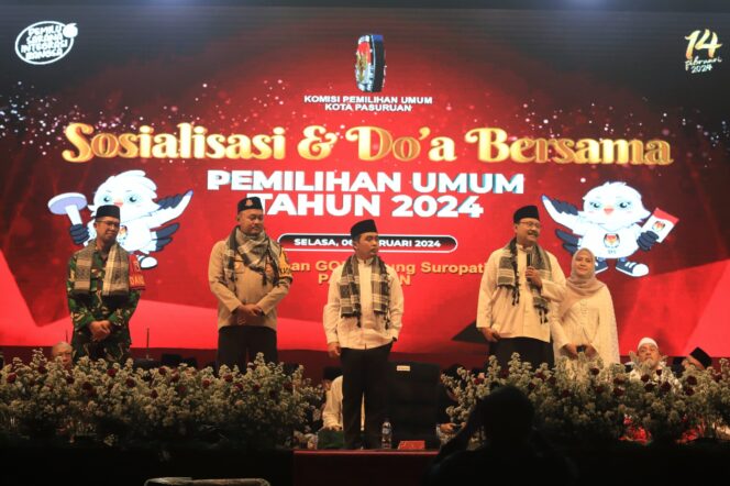 
Gus Ipul dan Mas Adi Hadiri Sosialisasi dan Doa Bersama Jelang Pemilu 2024
