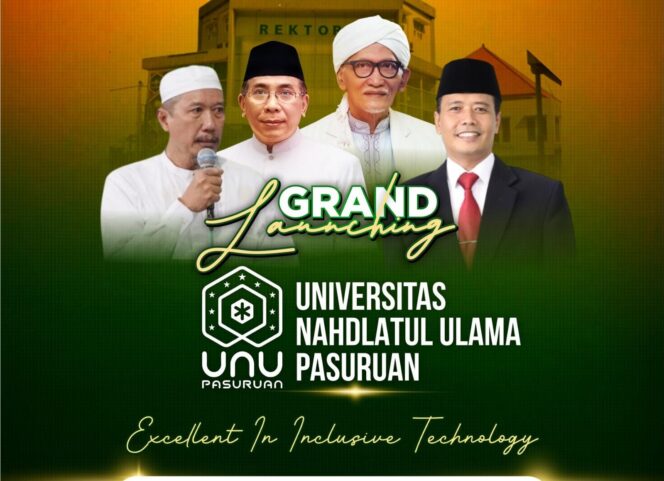 
UNU Pasuruan Diresmikan Ketum PBNU Siang Ini, Usung Pendidikan Inklusi Teknologi