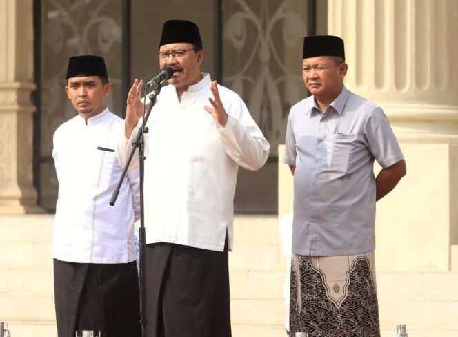 
Apel Bersama Satpol PP, Gus Ipul: Perbanyak Patroli, Disiplinkan Diri Sebelum Medisiplinkan Masyarakat