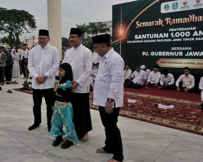 
Penerima Santunan Anak Yatim di Kota Pasuruan Terus Bertambah