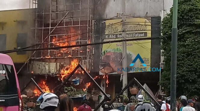 
Gedung BRI KCP Bangil Terbakar