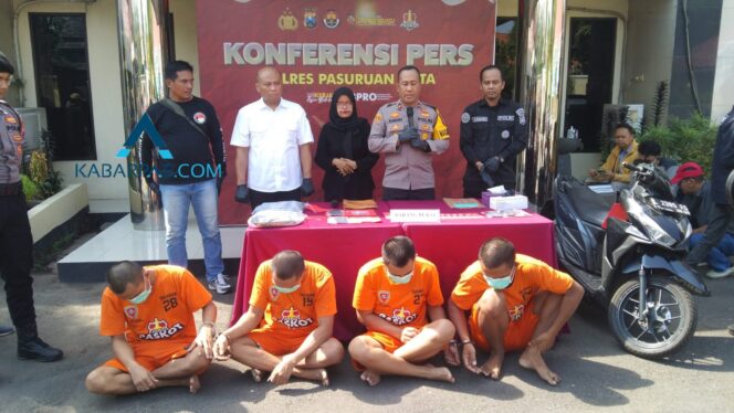 
Jaringan Bandar Sabu di Pasuruan Dibekuk
