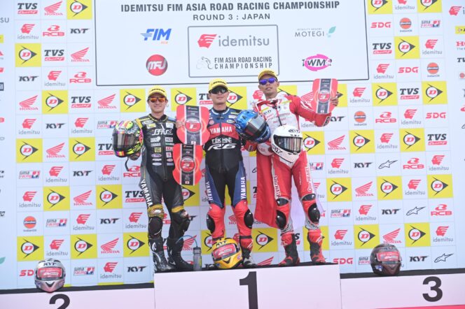 
Dominasi Pebalap Astra Honda dengan CBR Series Taklukan ARRC Motegi