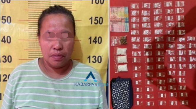 
Bantu Suami Edarkan Narkoba, Emak-emak Asal Gempol Ditangkap