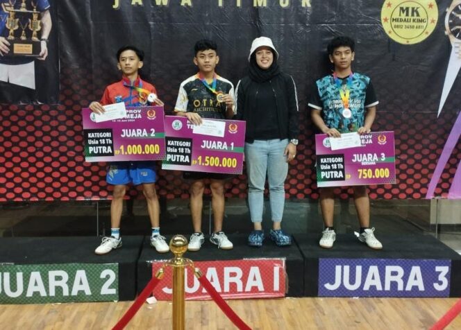 
Sukses di Kejurprov, Daffa Siap Berlaga di Kejurnas Tenis Meja Kelompok Umur