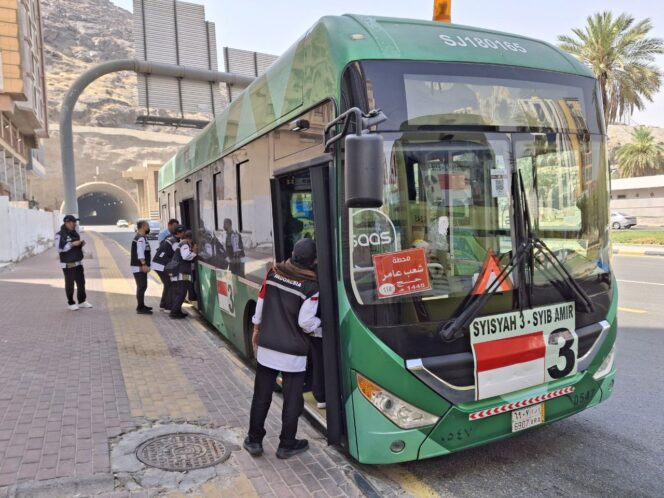 
Pasca Armuzna, Bus Shalawat Kembali Beroperasi Layani Jemaah