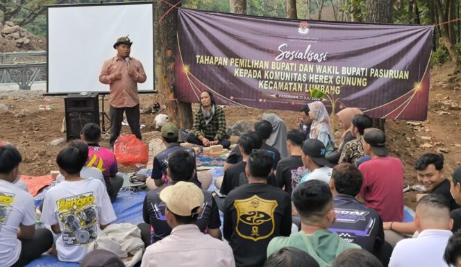 
KPU Kabupaten Pasuruan Ajak Komunitas Herex Lumbang Ikut Sukseskan Pilkada 2024 