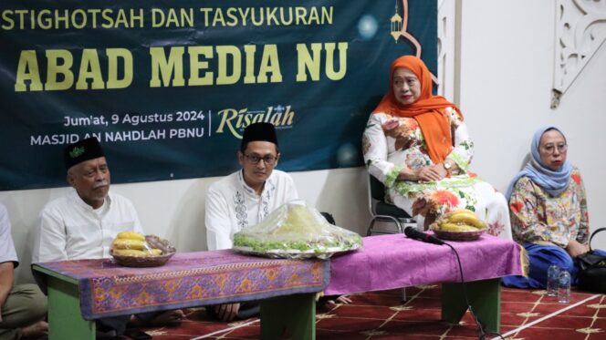 
Peringati 1 Abad Media NU, Putri Mbah Wahab: Media NU harus Lebih Hebat!