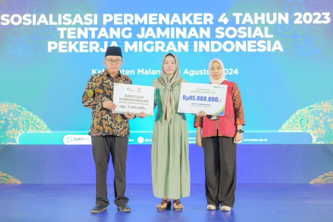 
Menaker Dorong PMI Wajib Jadi Peserta BPJS Ketenagakerjaan