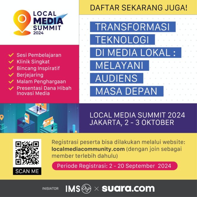 
Local Media Summit 2024 Siap Digeber