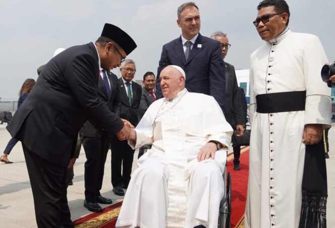 
Menag Ungkap Tiga Pesan Paus Fransiskus