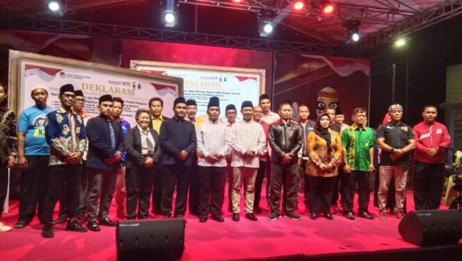 
KPU Kota Pasuruan Gelar Deklarasi Kampanye Damai Pilkada 2024