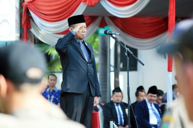 
HUT Provinsi Jawa Timur, Pemkot Pasuruan Gelar Upacara