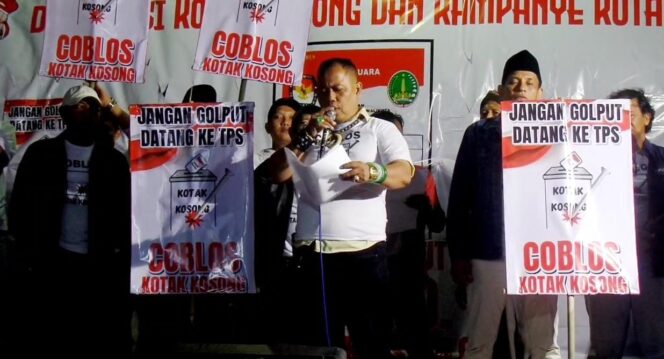 
Forum Penyelamat Demokrasi Kota Pasuruan Deklarasi Ajak Masyarakat Tidak Golput dan Coblos Kotak Kosong