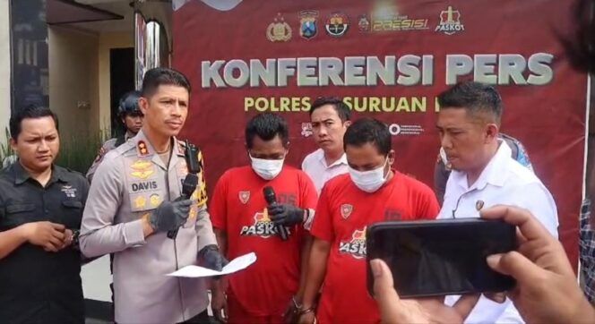 
Digrebek, Dua Penjudi Online di Pasuruan Tak Berkutik Saat Dibekuk