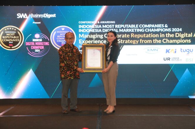 
Program Leads Management System Raih Penghargaan SWA Kategori Indonesia Digital Marketing Champion 2024 
