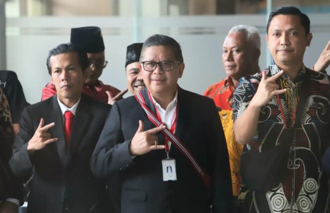 
KPK Tahan Sekjen PDIP Hasto Kristiyanto dalam Kasus Dugaan Suap