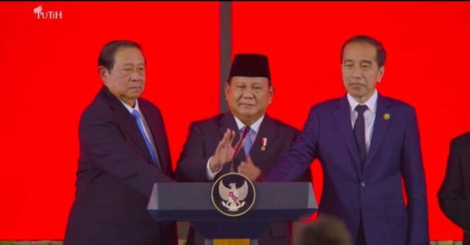 
Prabowo, Jokowi, dan SBY Resmi Luncurkan Danantara