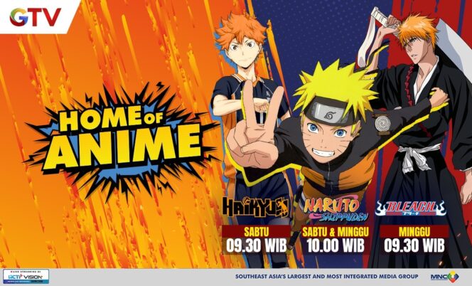 
It’s Family Time! Dadi Sing Paling Mbois, Sabtu Minggu Bareng Anime Seru Gtv!