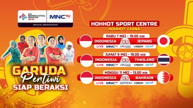 
Indonesia Siap Bangkit Hadapi Thailand di Laga Kedua AFC Women’s Futsal Championship 2025