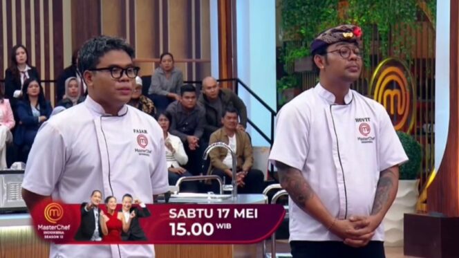 
Duel Sengit Fajar vs Hovit Siap Memperebutkan Gelar Juara di MasterChef Indonesia Season 12