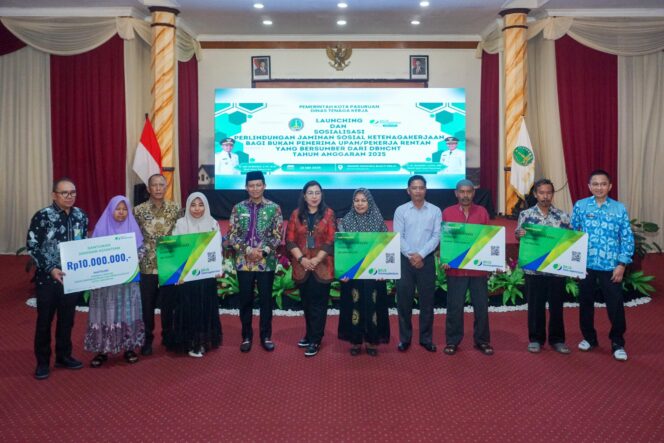 
Sinergi Pemkot Pasuruan-BPJS Ketenagakerjaan, Kini Pekerja Informal Terlindungi Keselamatan Kerjanya
