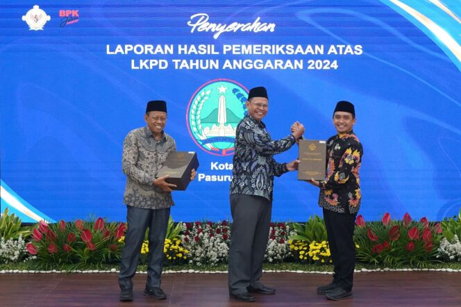 
Selamat! Pemkot Pasuruan Raih Opini Wajar Tanpa Pengecualian 5 Kali Beruntun