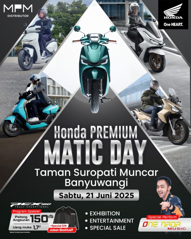 
Honda Premium Matic Day Siap Ramaikan Banyuwangi, Catat Tanggalnya!